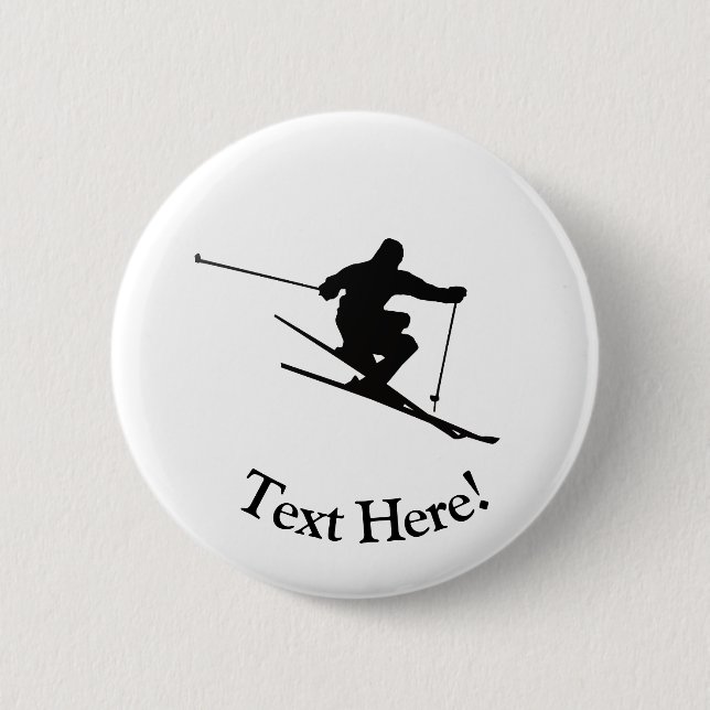 Skier Button (Front)