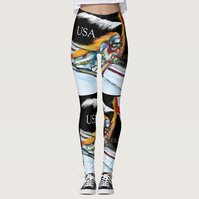 SKIER LEGGINGS (Front)