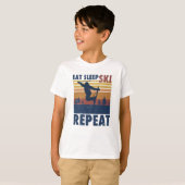Skier Skiing Funny Saying Gift T-Shirt (Front Full)