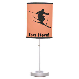 Skier Table Lamp