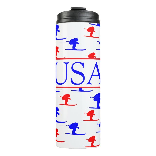SKIER THERMAL TUMBLER (Front)