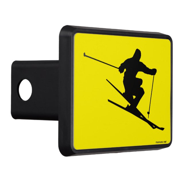 Skier Tow Hitch Cover (Right)