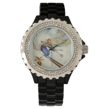 Skier Watch by CookerBoy at Zazzle