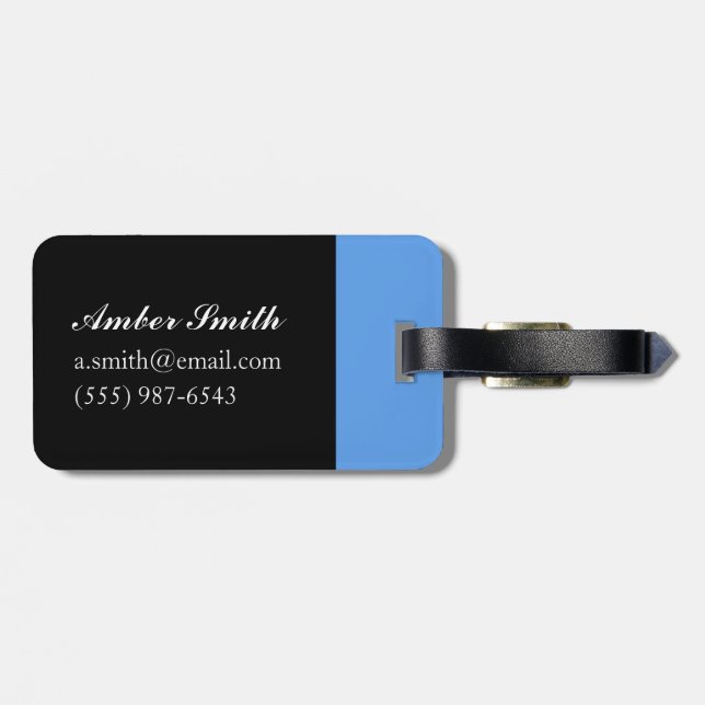 Skiers Lofer 2010 Luggage Tag (Back Horizontal)