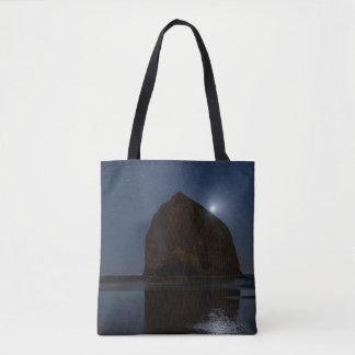 Skies Above Haystack Rock | Cannon Beach, Oregon Tote Bag