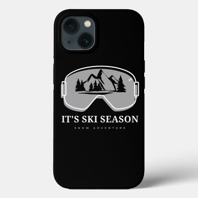 Skiing 56 Skiing Lover Case-Mate iPhone Case (Back)