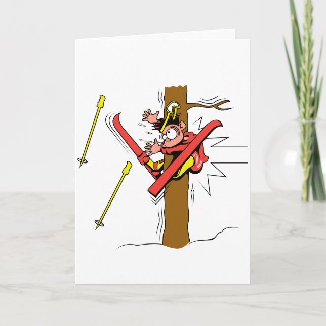 Skiing Accident Card (Front)