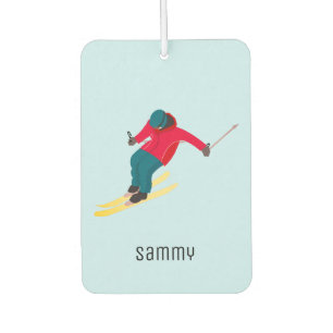Skiing Air Freshener