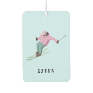 Skiing Air Freshener