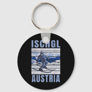 Skiing And Apres Ski - Winter Sports Ischgl Keychain