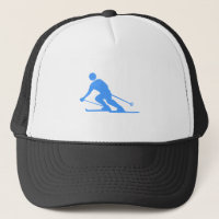 Skiing - Baby Blue