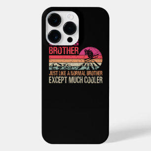 Skiing Brother Just Like A Normal Brother Except M iPhone 14 Pro Max Case