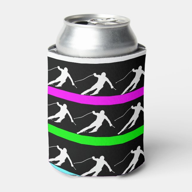 skiing can cooler (Can Front)