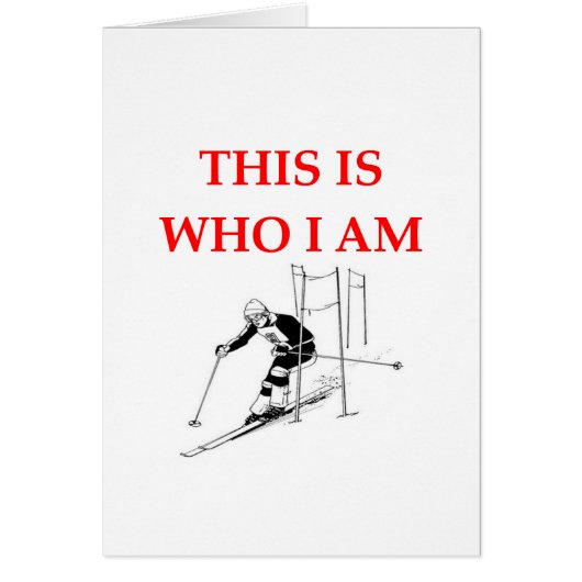 SKIING CARDS (Front)