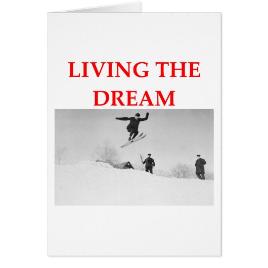 skiing cards (Front)