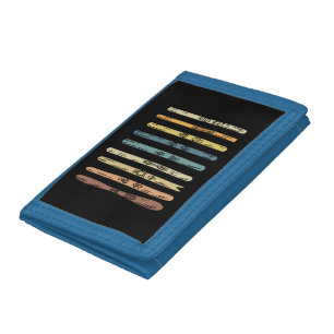 Skiing - Collection of ski boards Trifold Wallet