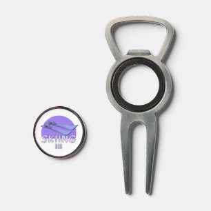 Skiing Dad Divot Tool