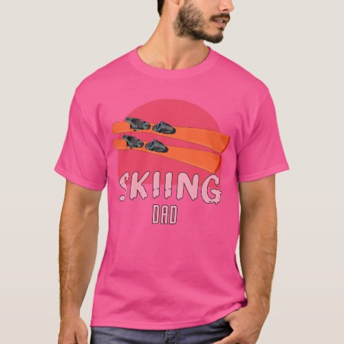 Skiing Dad T_Shirt