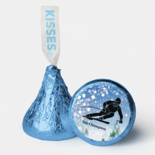 Skiing Design Hershey's Candy Favors