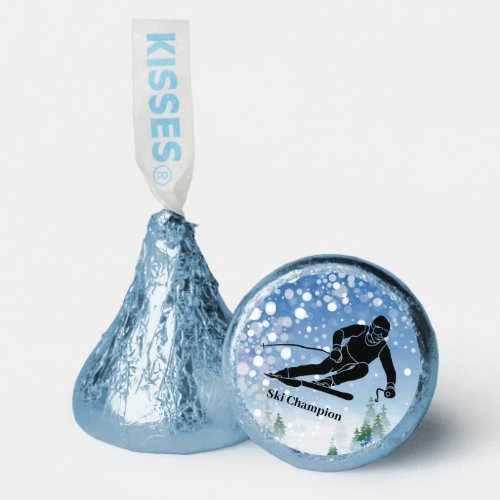 Skiing Design Hersheys Candy Favors
