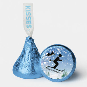 Skiing Design Hershey's Candy Favors