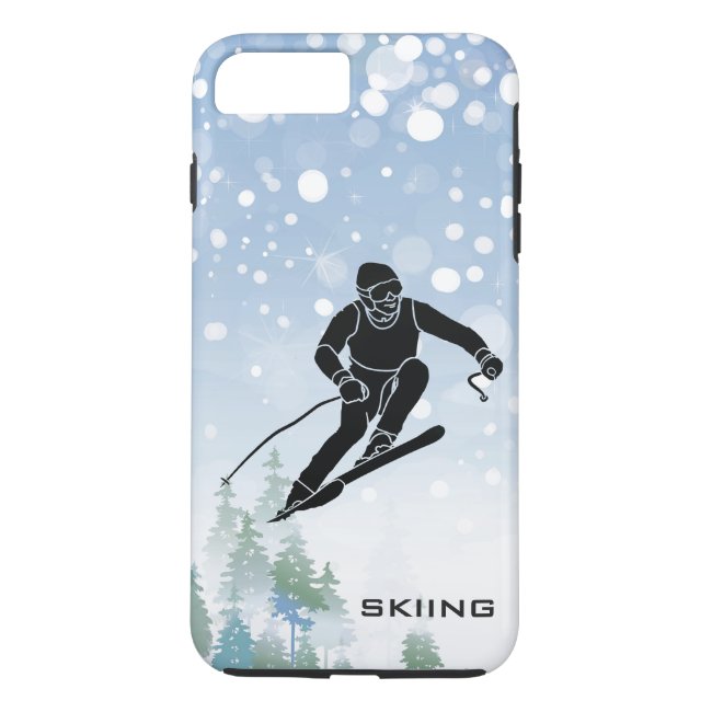 Skiing Design iPhone 7 Case