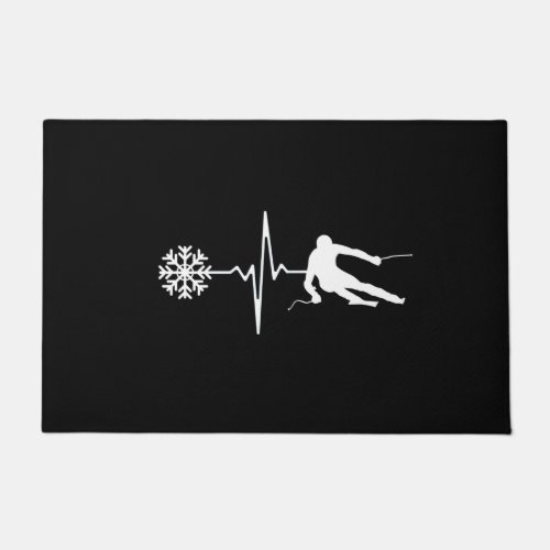 Skiing Doormat