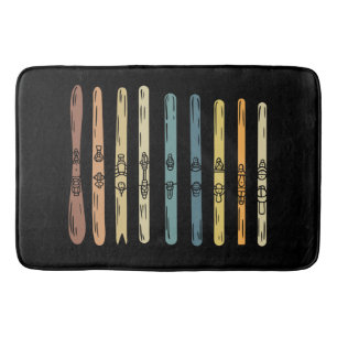 Skiing Gifts Bath Mat