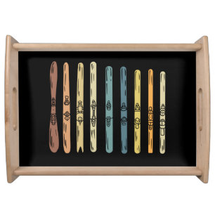 Skiing Gifts Serving Tray