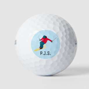 Skiing Golf Balls