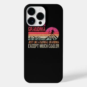 Skiing Grandma Just Like A Normal Grandma Except M iPhone 14 Pro Max Case