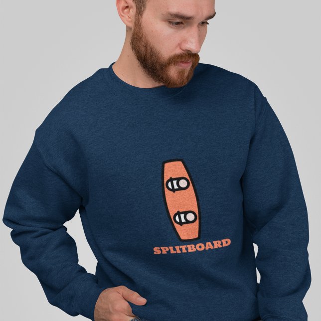 Skiing Hobby Styled Splitboard  T-Shirt (Creator Uploaded)