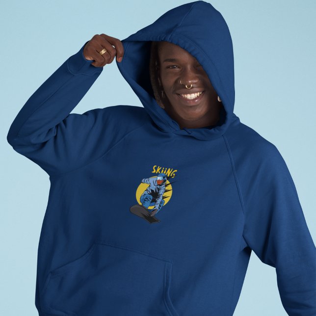 Skiing  hoodie (Creator Uploaded)