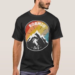 Skiing In Bormio Italy T-Shirt