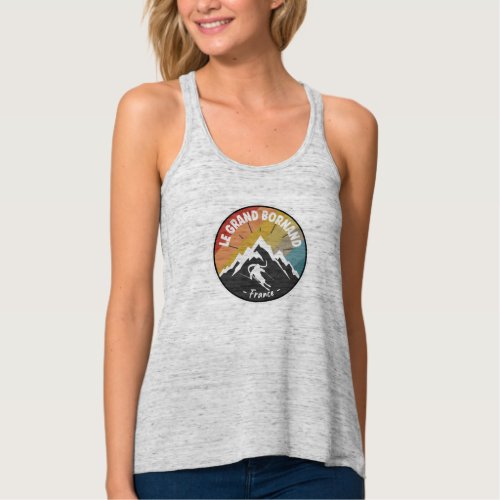 Skiing In France Le Grand Bornand Tank Top