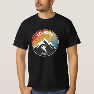 Skiing In France Les Arcs T-Shirt
