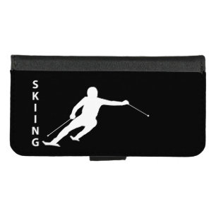 Skiing iPhone 8/7 Wallet Case