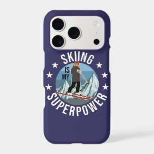 Skiing Is My Superpower iPhone 17 Pro Case