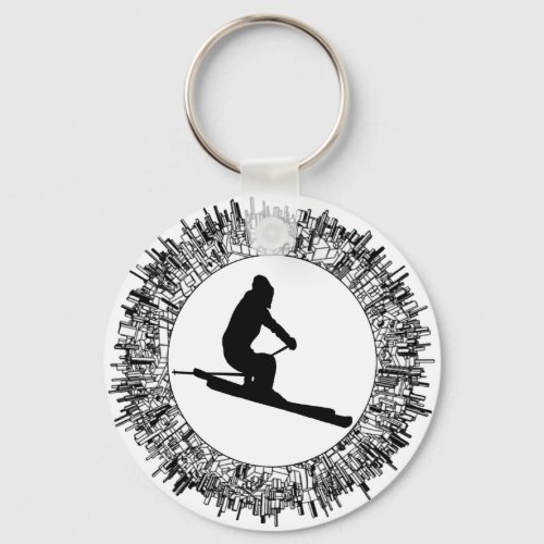SKIING IS NAMED KEYCHAIN