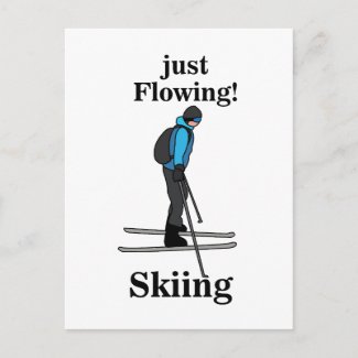 Skiing Just Flowing Skier
