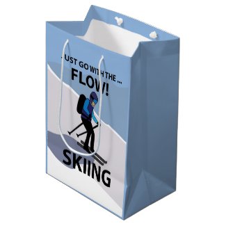 Skiing Just Go With The Flow Skiing