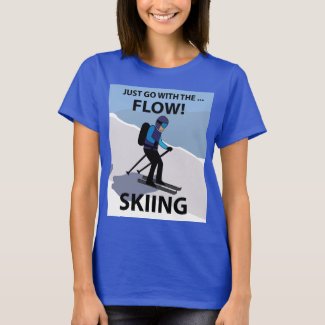 Skiing Just Go With The Flow Skiing