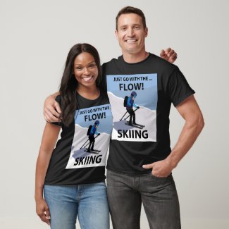 Skiing Just Go With The Flow Skiing