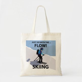 Skiing Just Go With The Flow Skiing