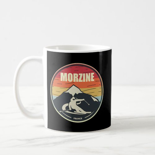 Skiing Morzine France Ski Coffee Mug