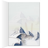 Skiing Mountains Cards (Inside (Right))