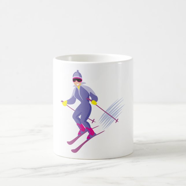 Skiing Mug (Center)