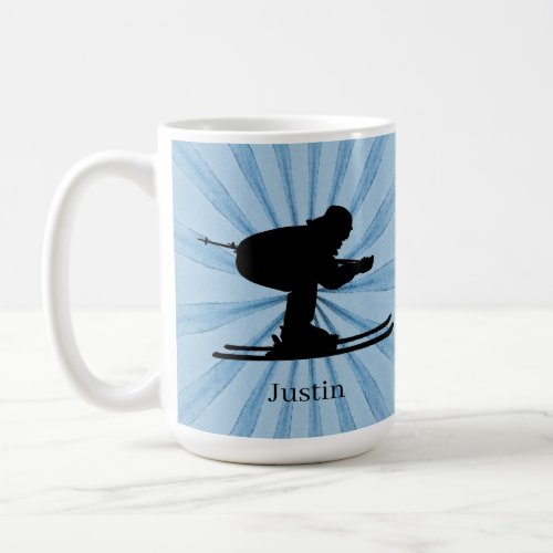 Skiing Name Coffee Mug