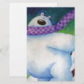 Skiing Polar Bear (Front/Back)