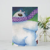 Skiing Polar Bear (Standing Front)